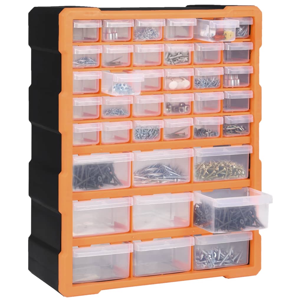 Multi-Schubladen-Organizer mit 64 Schubladen 52x16x37,5 cm