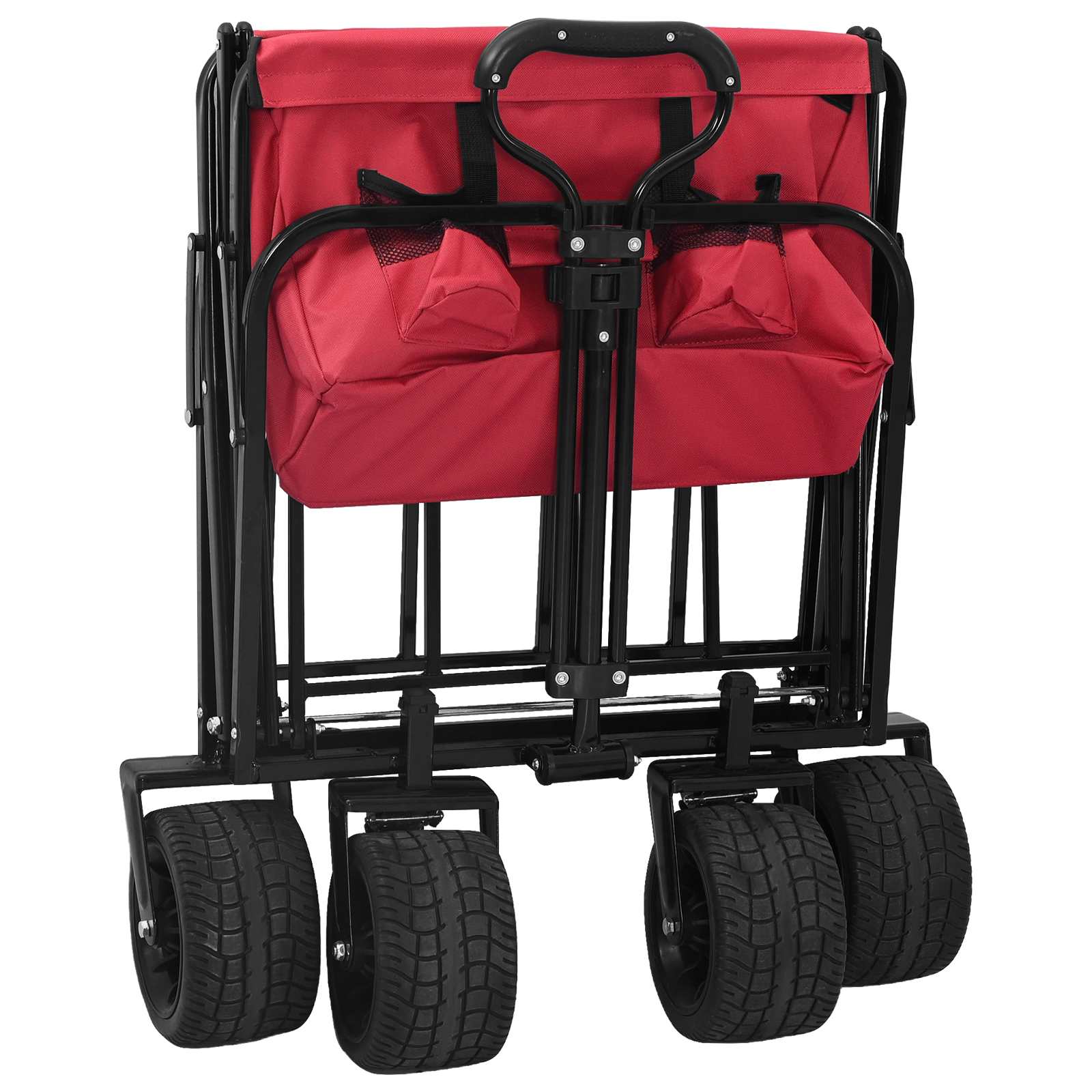 Faltwagen Blau 89 x 63 x 96 cm Stahl und Polyester-Oxford