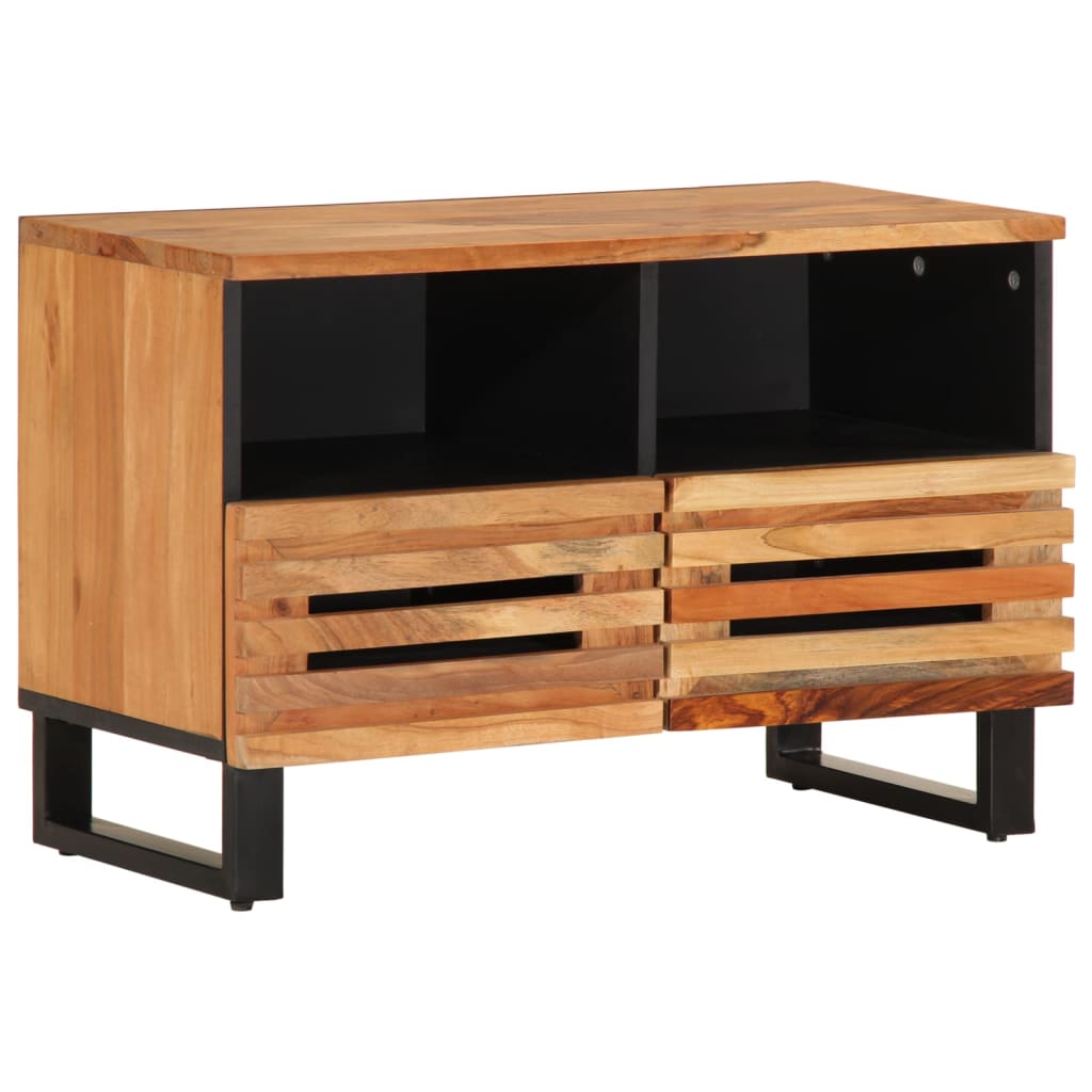 TV-Schrank Braun 70x34x46 cm Massivholz Mango