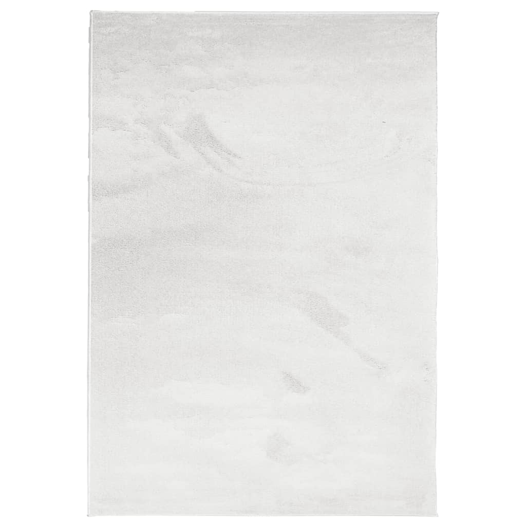 Teppich OVIEDO Kurzflor Anthrazit 120x120 cm