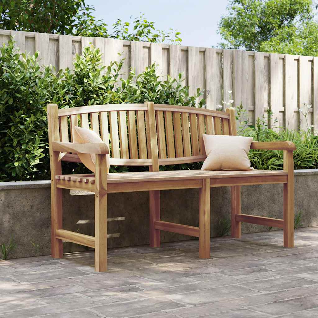 Gartenbank 114x59x87 cm Massivholz Teak
