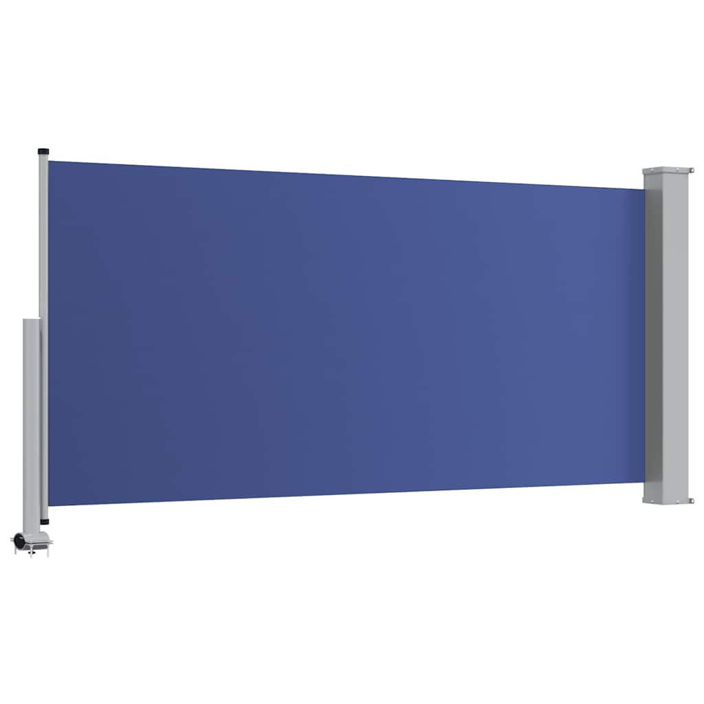 Seitenmarkise 60 x 300 cm 100% Polyester Eisen Stahl