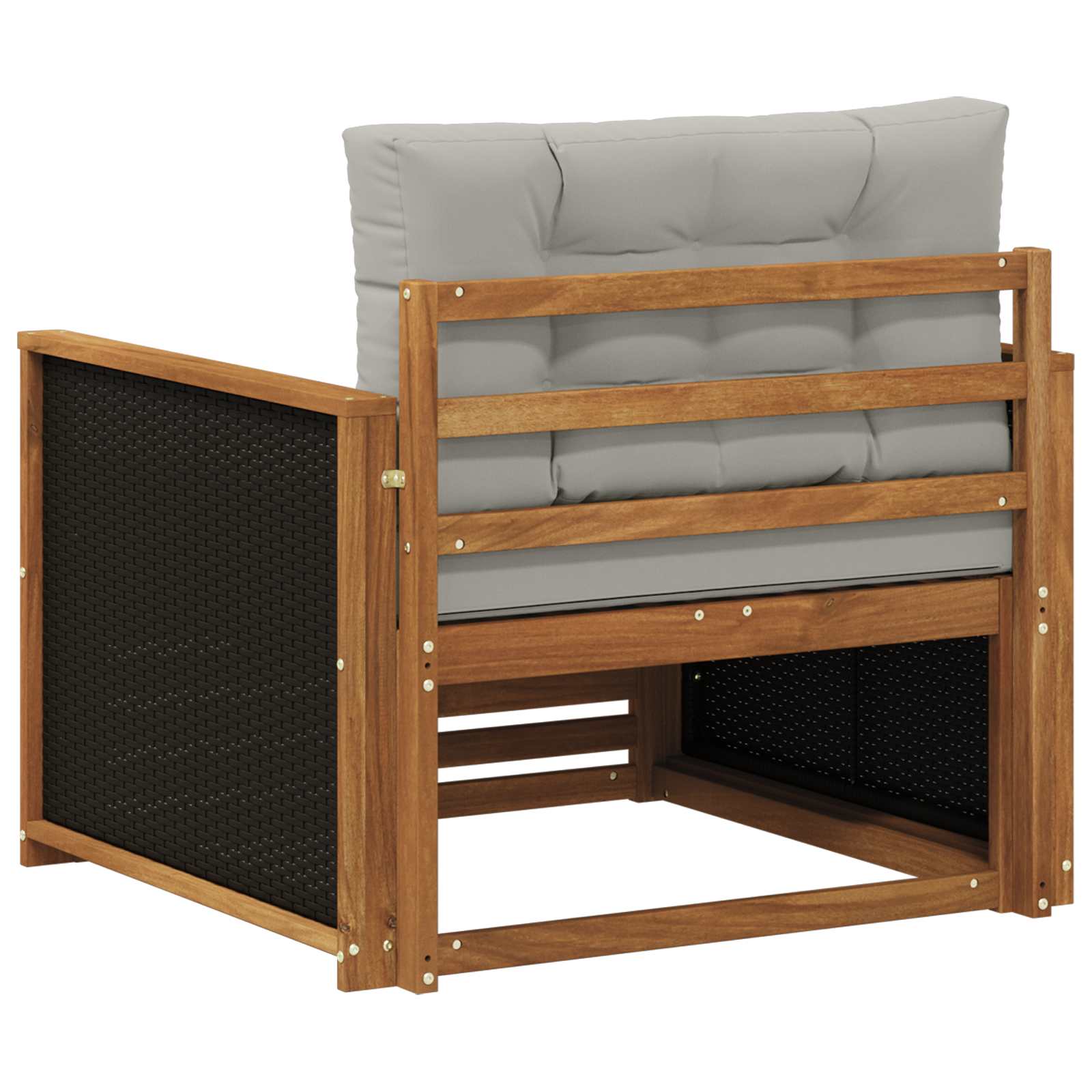 2 Stück Outdoor-Sofa Natur