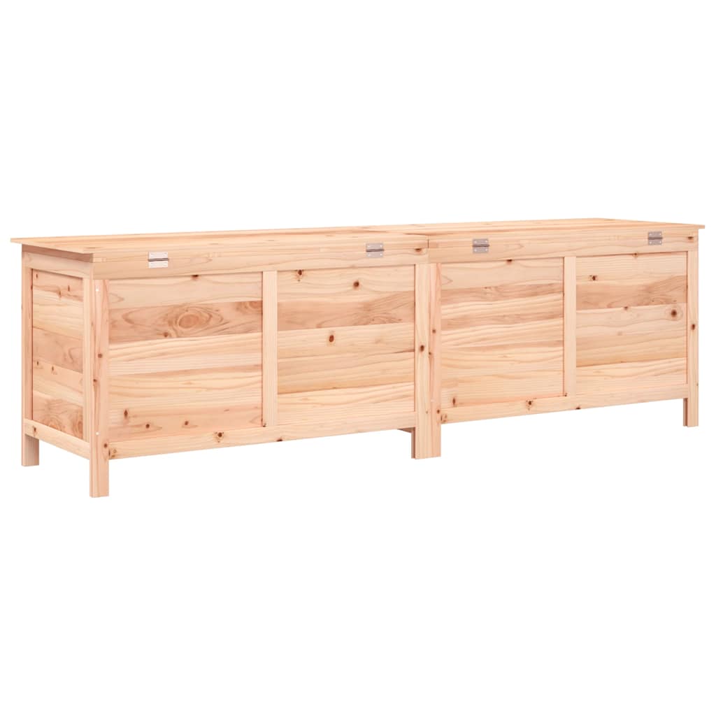 Gartentruhe 50x49x56,5 cm Massivholz Tanne