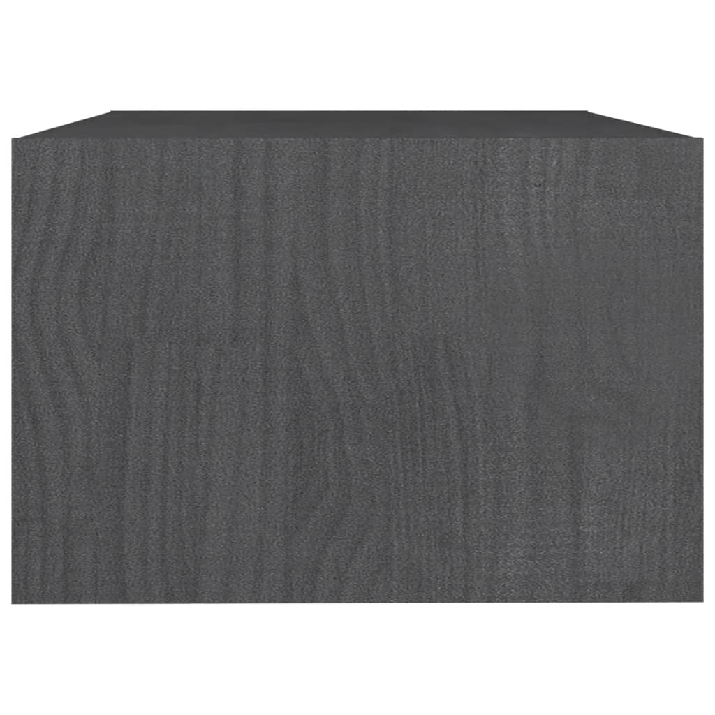 Couchtisch 75x50x33,5 cm Massivholz Kiefer