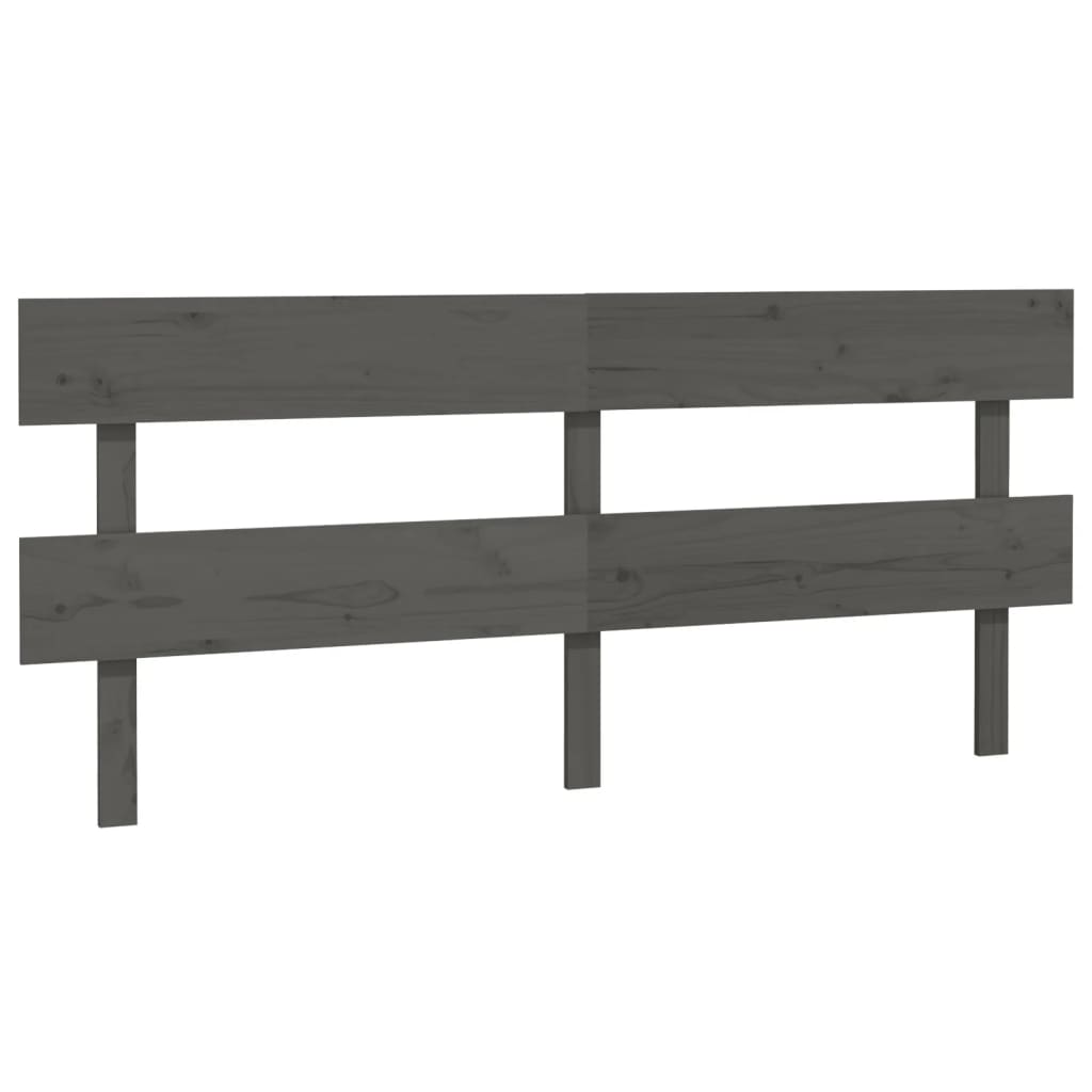 Bett-Kopfteil 78,5x3x81 cm Massivholz Kiefer
