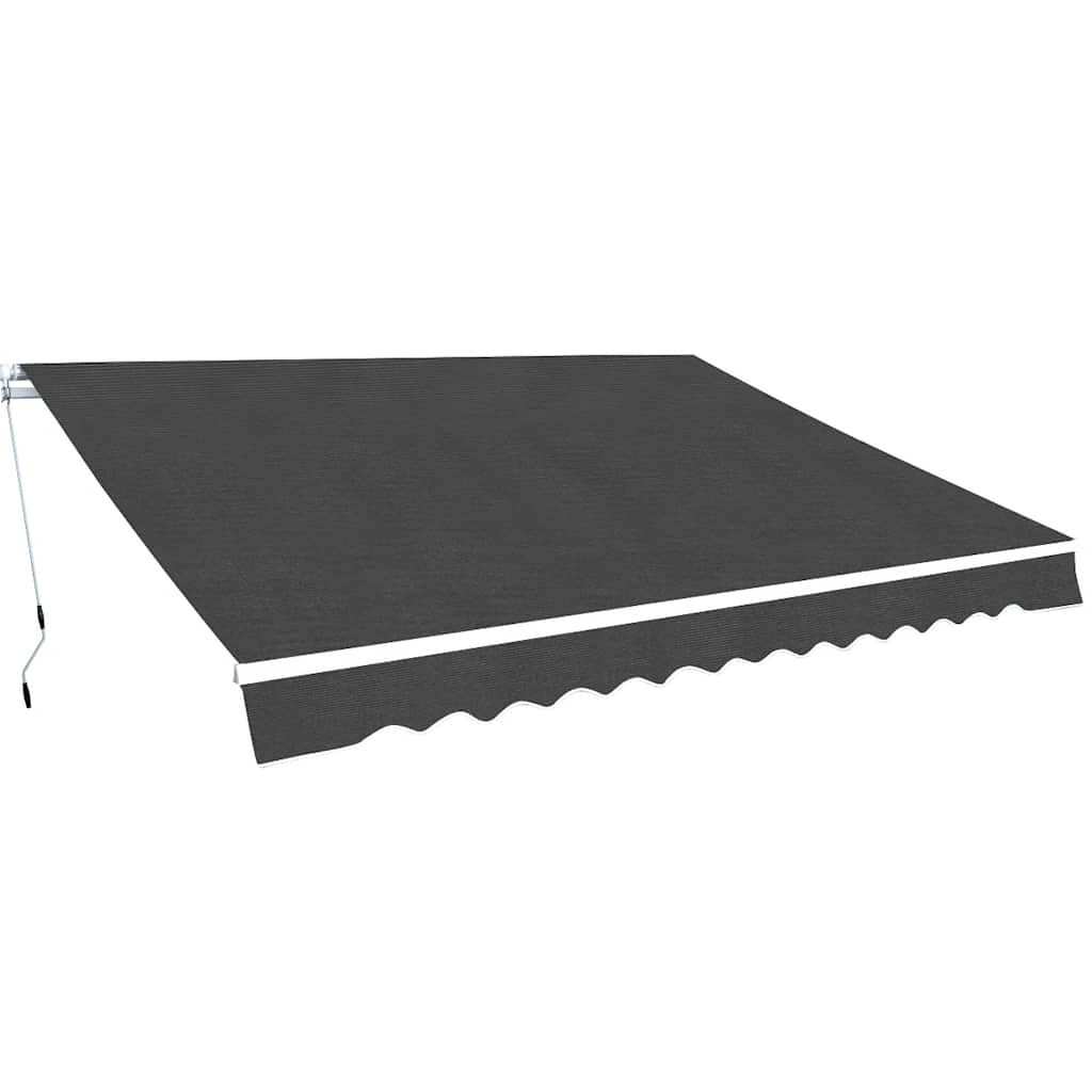 Gelenkarmmarkise 350 cm Blau/Weiß