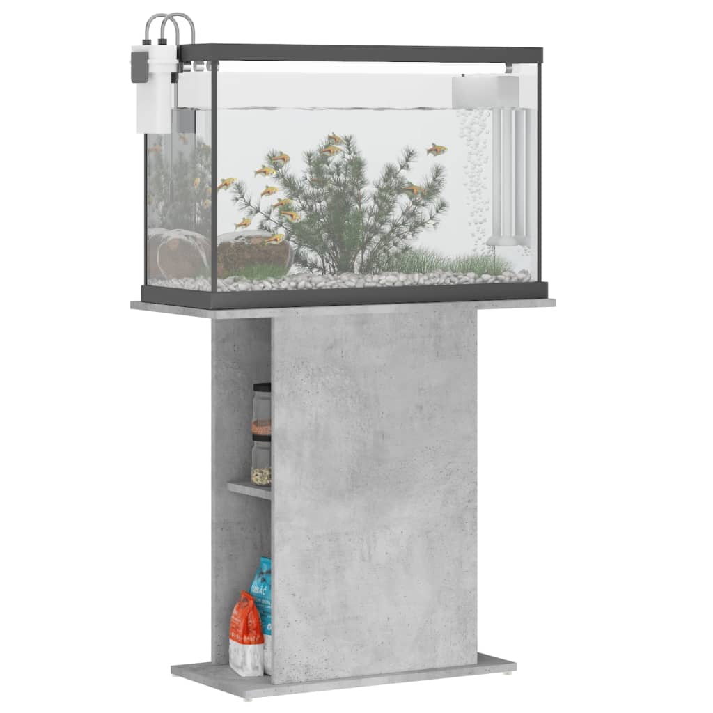 Aquariumständer Weiß 60,5x36x72,5 cm Holzwerkstoff