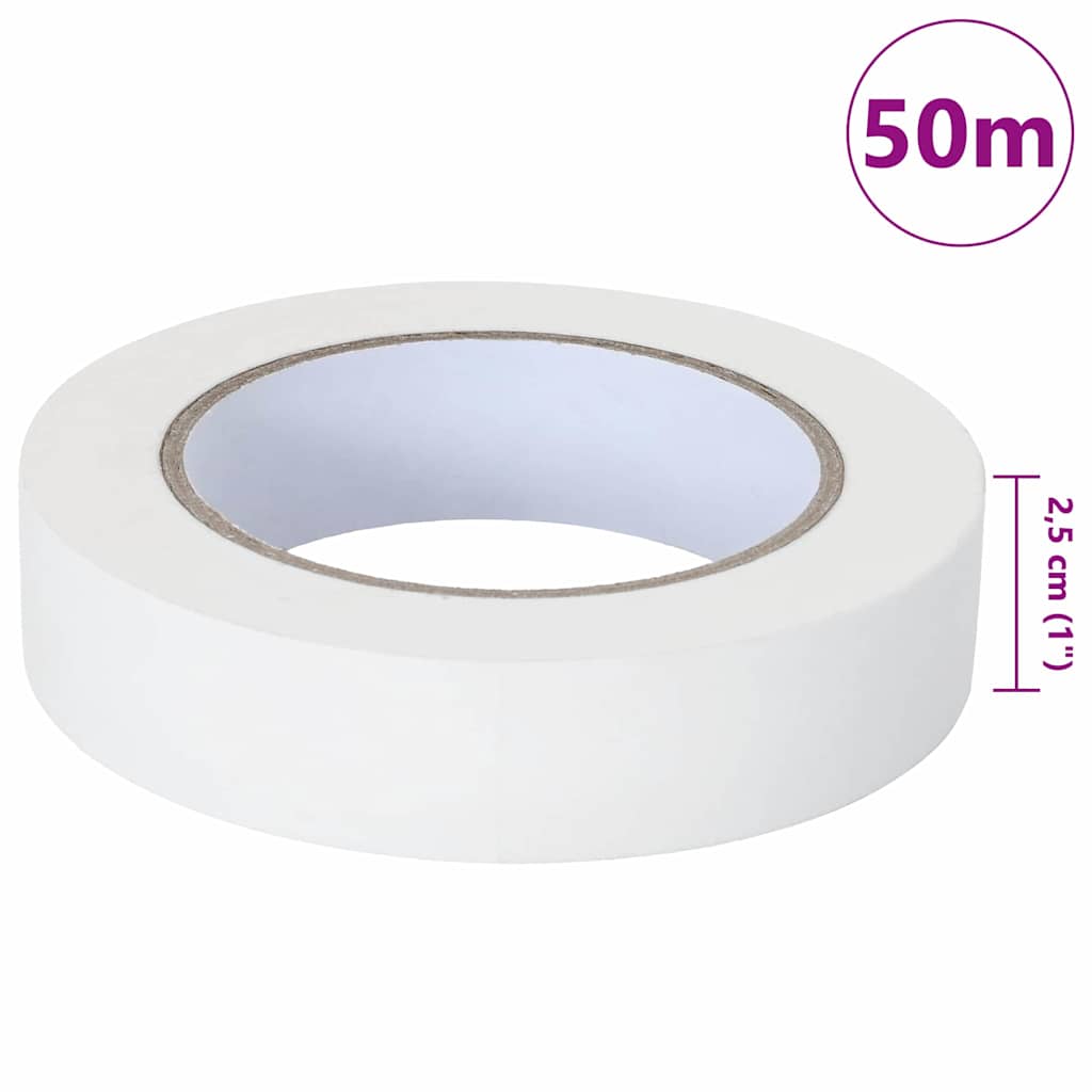 Malerklebebänder 6 pcs Weiß 19mm x 50m Papier