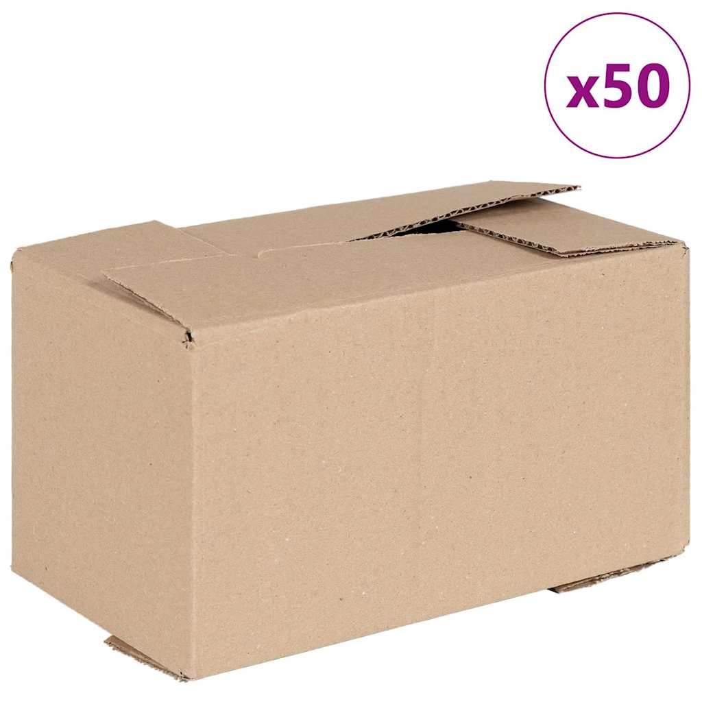 Faltbox mit Speicher 50 pcs Natur 15 x 15 x 8 cm Karton