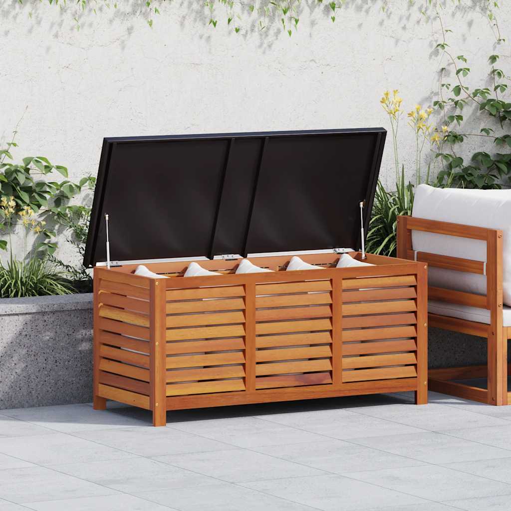 Gartenbox 60x50x55 cm Massivholz Eukalyptus