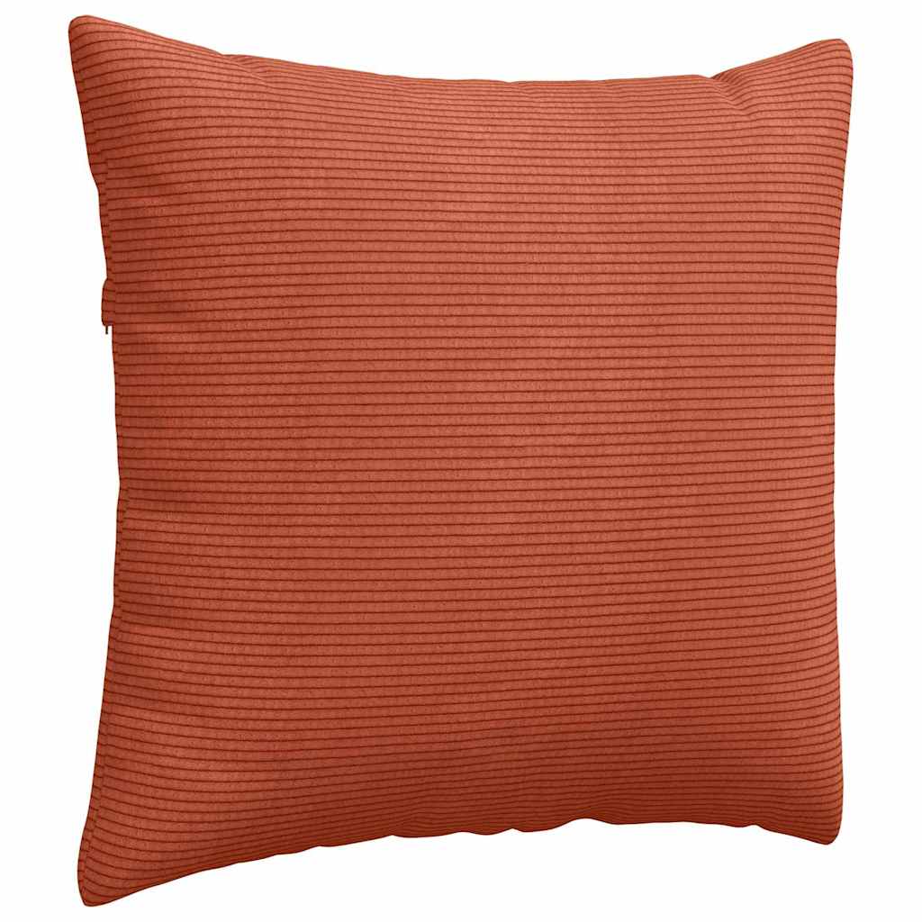 Sofakissen 2 Stück Hellgrau 50 x 30 cm Cordstoff