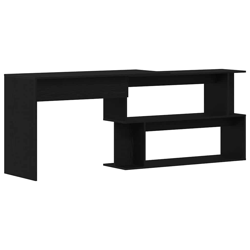 Eckschreibtisch Weiß 200x50x76 cm Holzwerkstoff