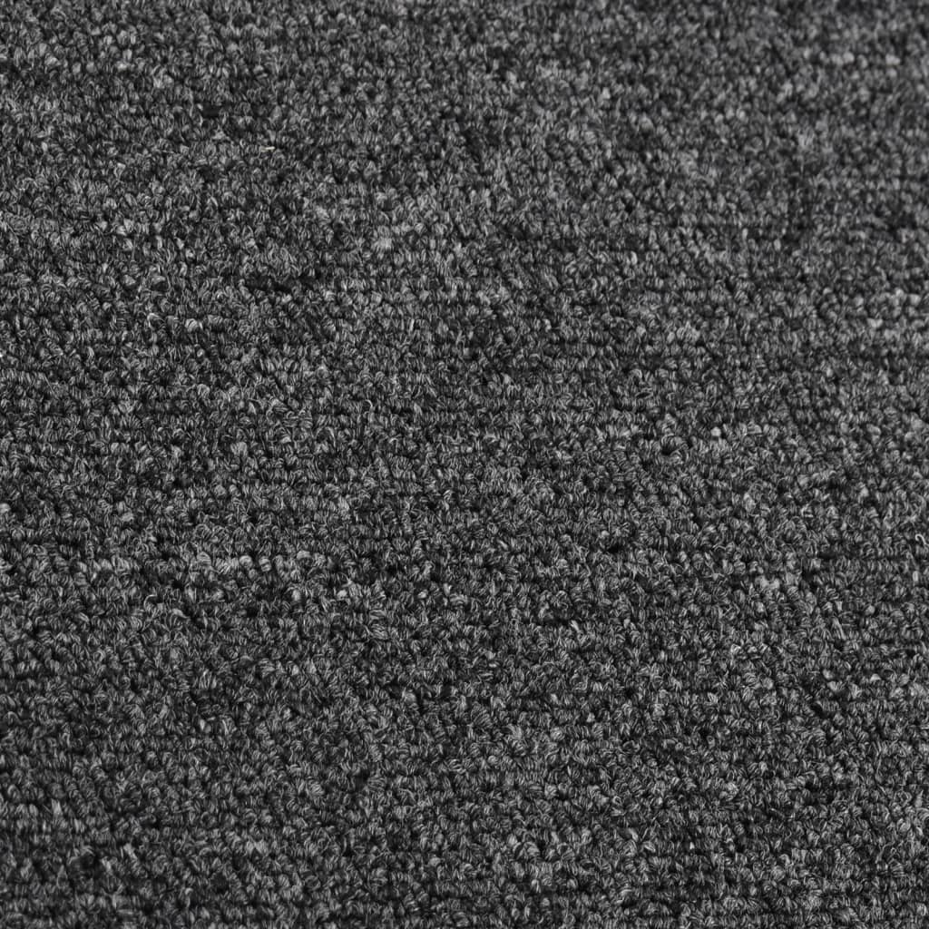 Teppichläufer Anthrazit 80 x 500 cm 100% Polypropylen