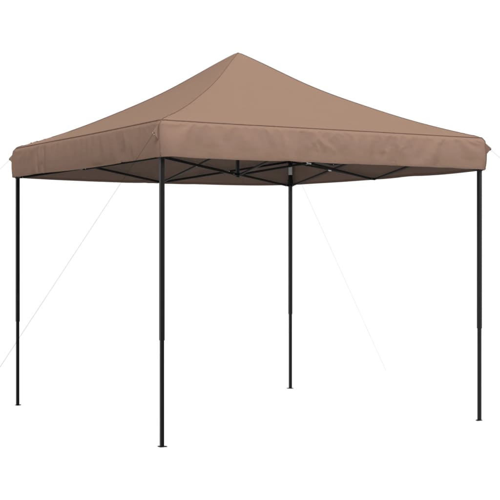 Partyzelt Faltbar Pop-Up Schwarz 292x292x315 cm