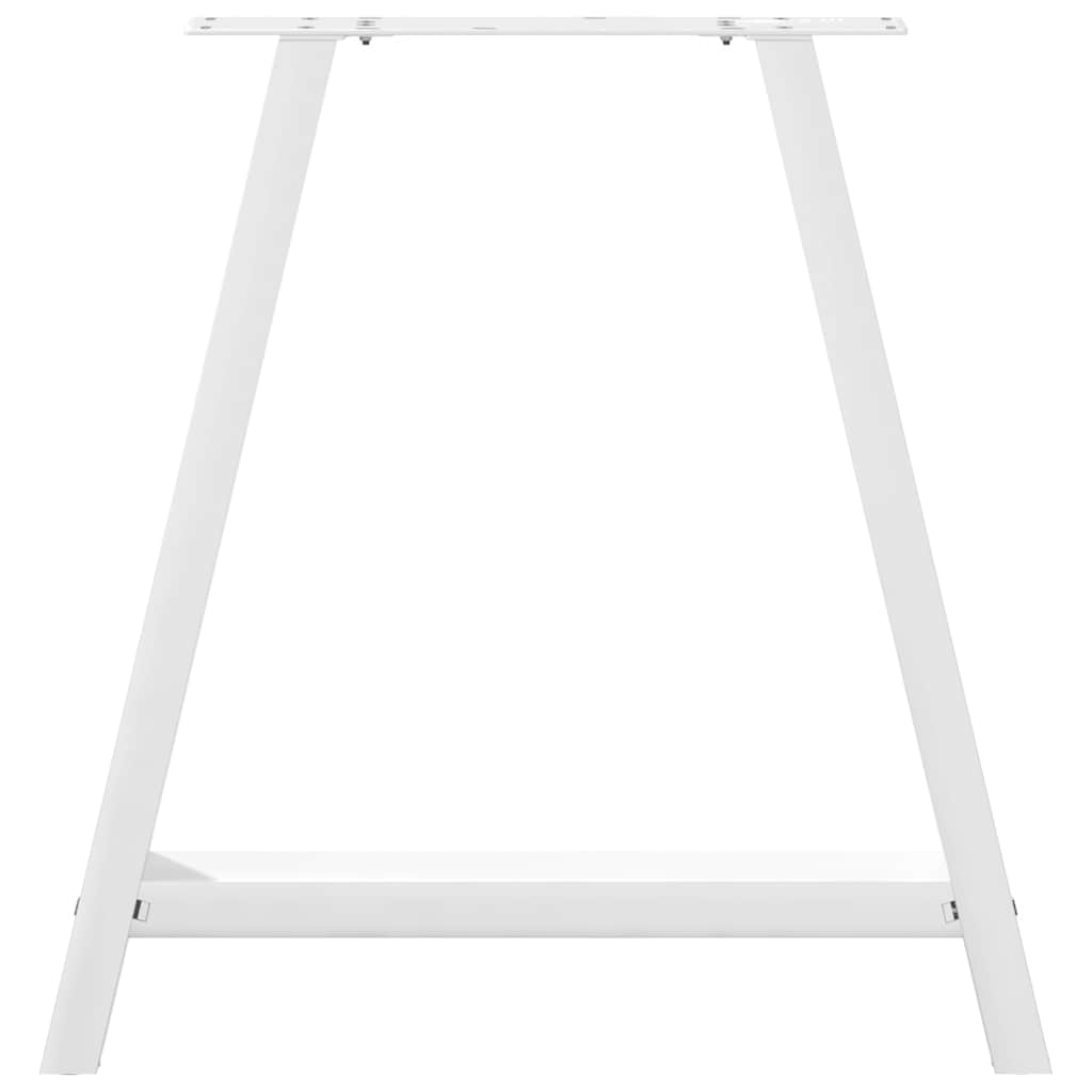Couchtischbeine A-Form 2 Stk. 30x(30-31) cm Stahl