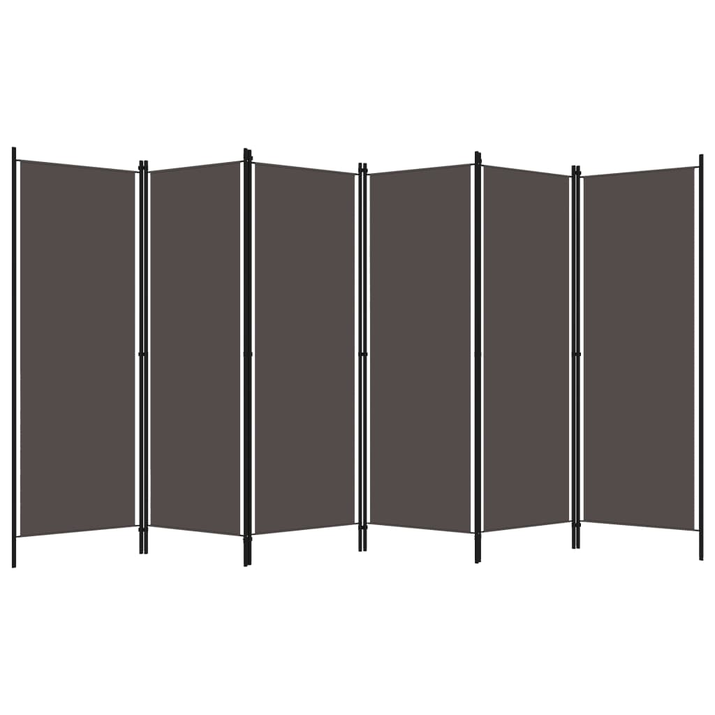 Raumteiler Beige 150 x 180 cm Stoff