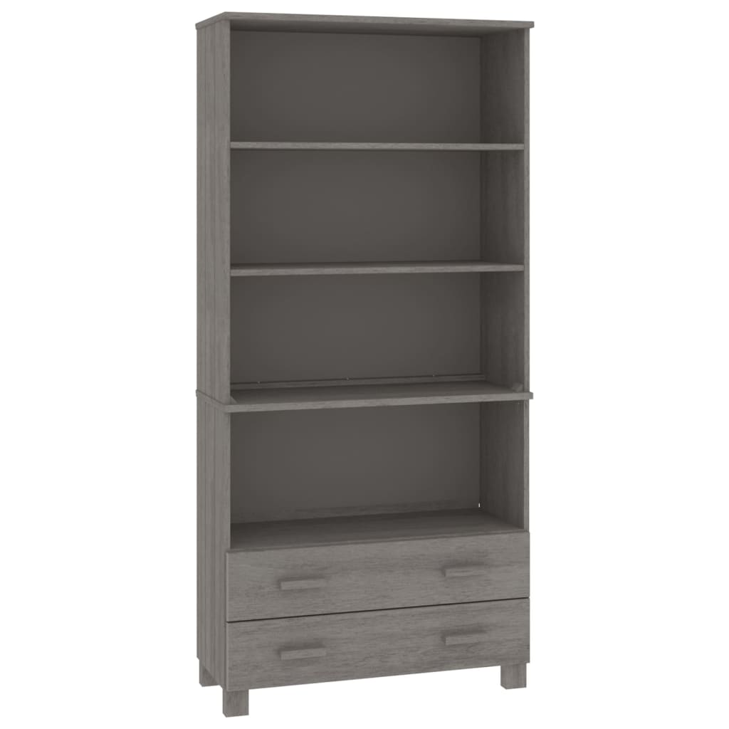 Highboard HAMAR Massivholz Kiefer Honigbraun