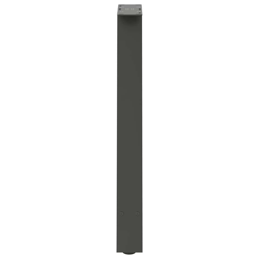 Couchtischbeine A-Form 2 Stk. 30x(30-31) cm Stahl