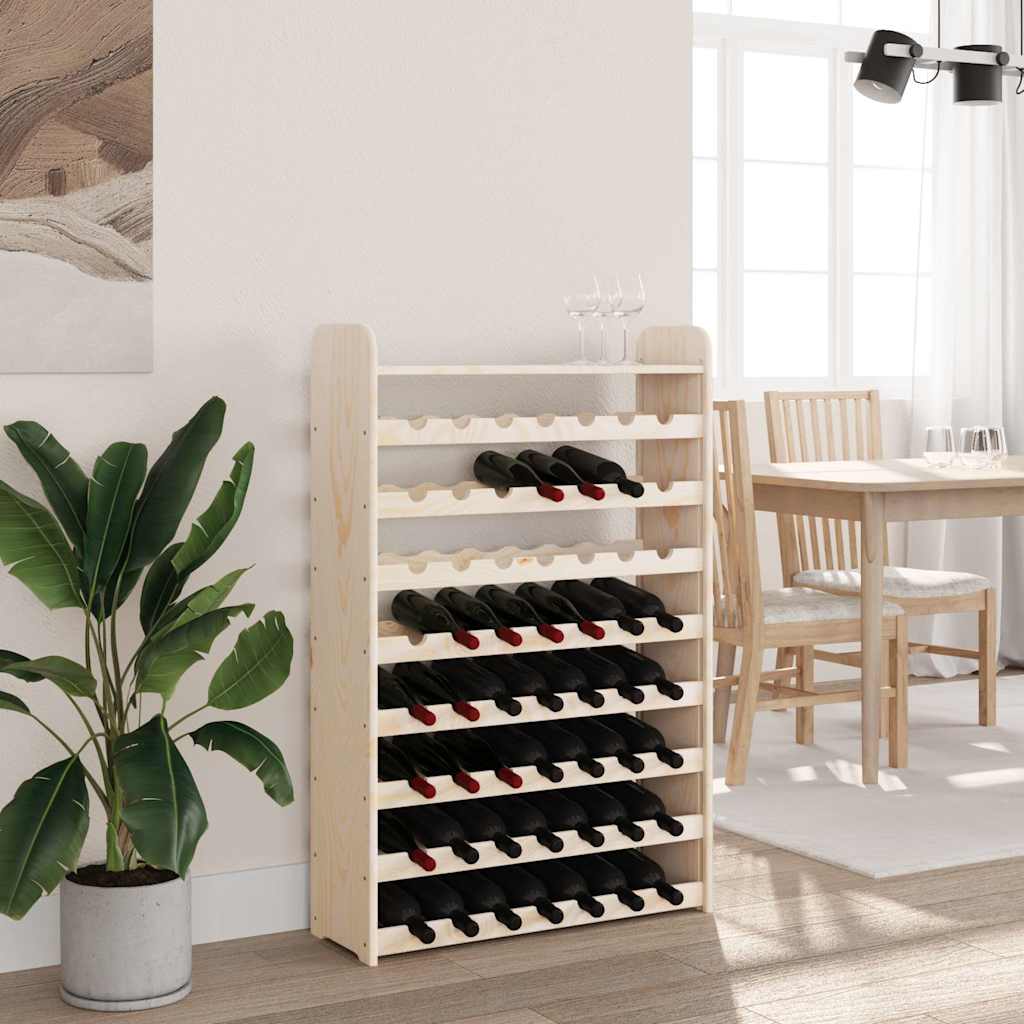 Weinregal 33x25x37 cm Massivholz Kiefer