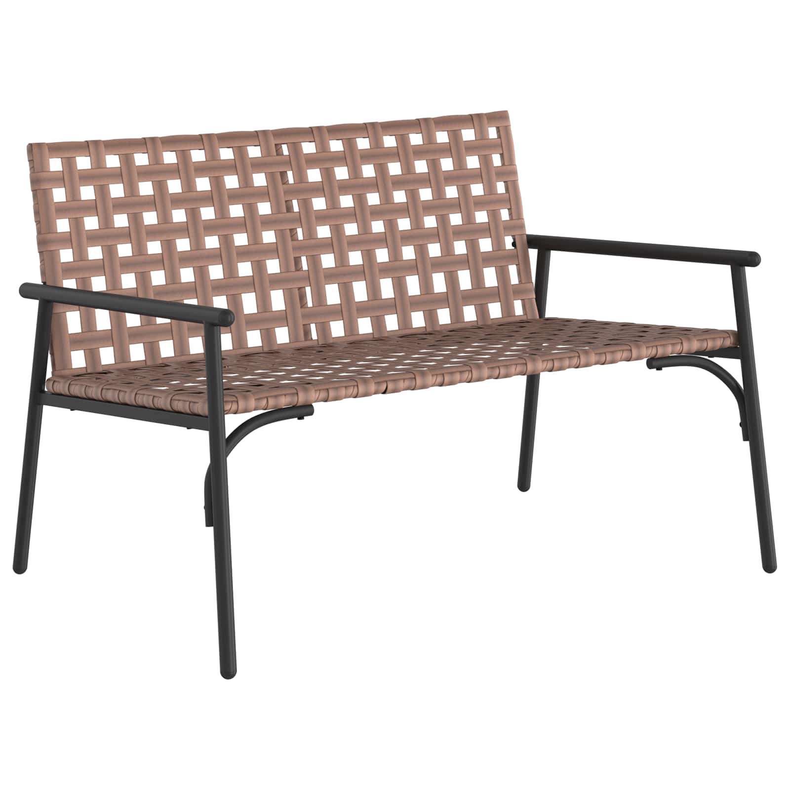 Gartenstuhl 2 pcs Braun 78 x 55,5 x 75,5 cm Poly-Rattan