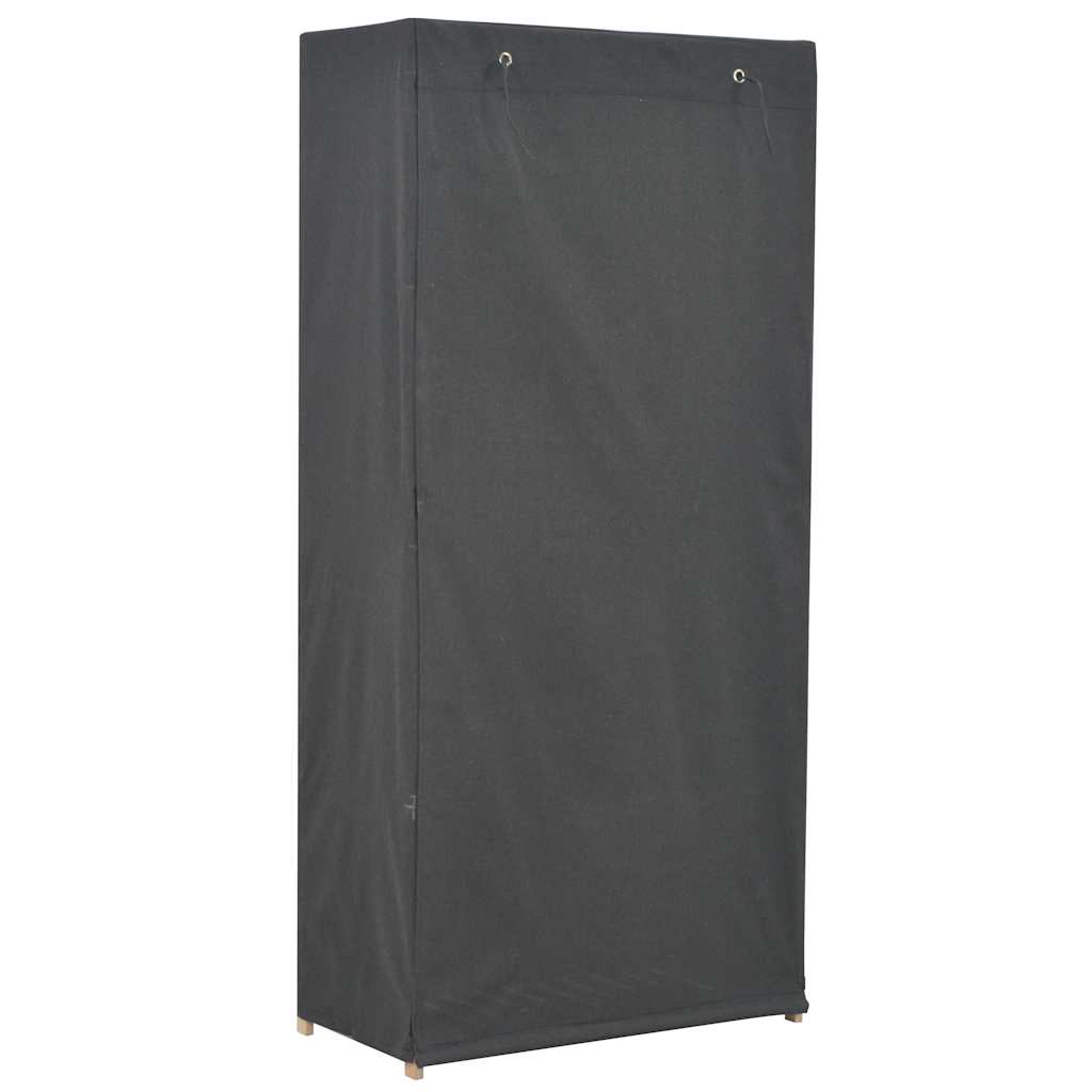 Kleiderschrank Weiß 79 x 40 x 170 cm Stoff
