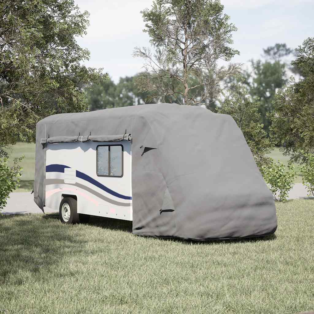 Schutzhülle für Wohnmobil Grau 570x235x275 cm Vliesstoff