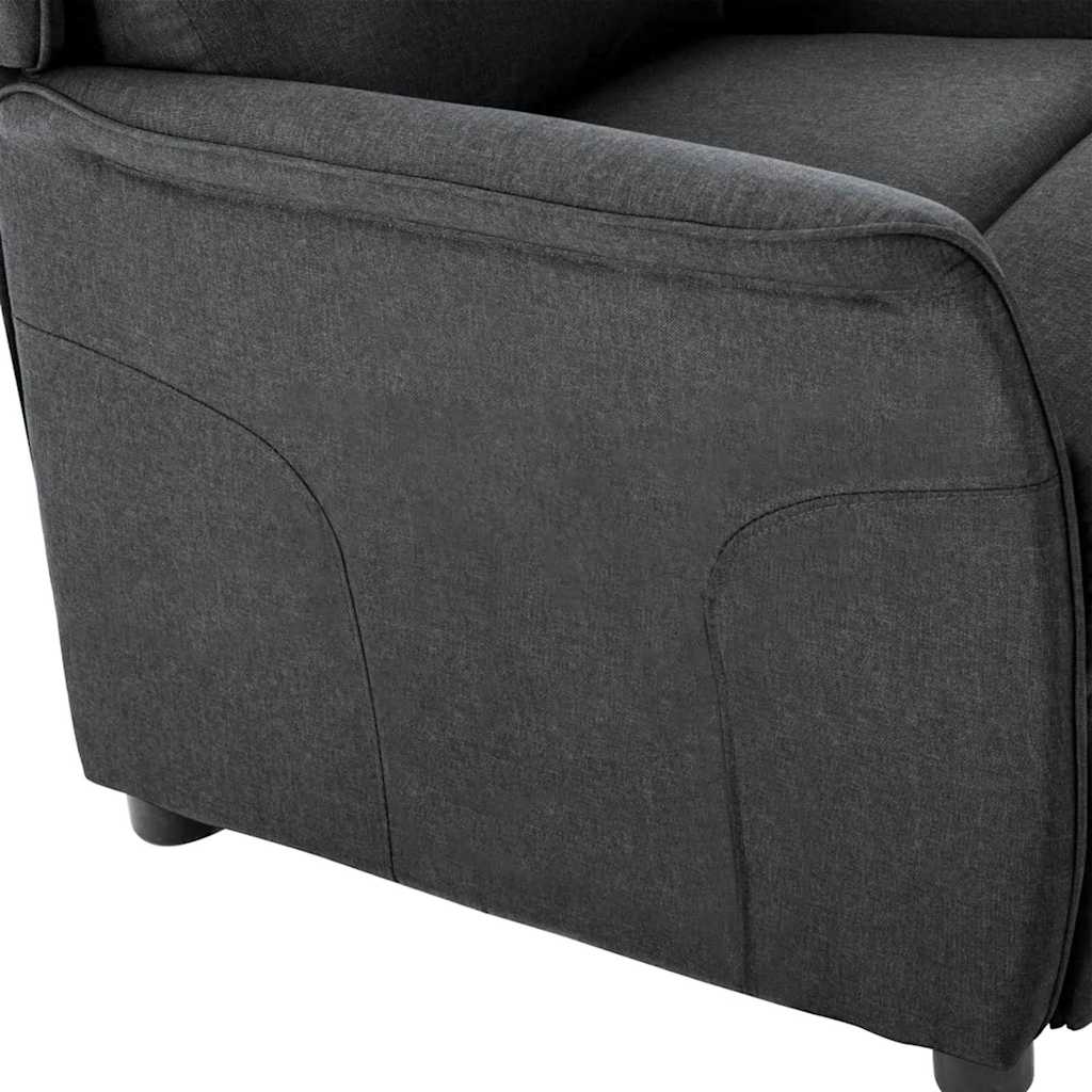 Liegestuhl Hellgrau 66,5 x 94 x 101,5 cm Polyester
