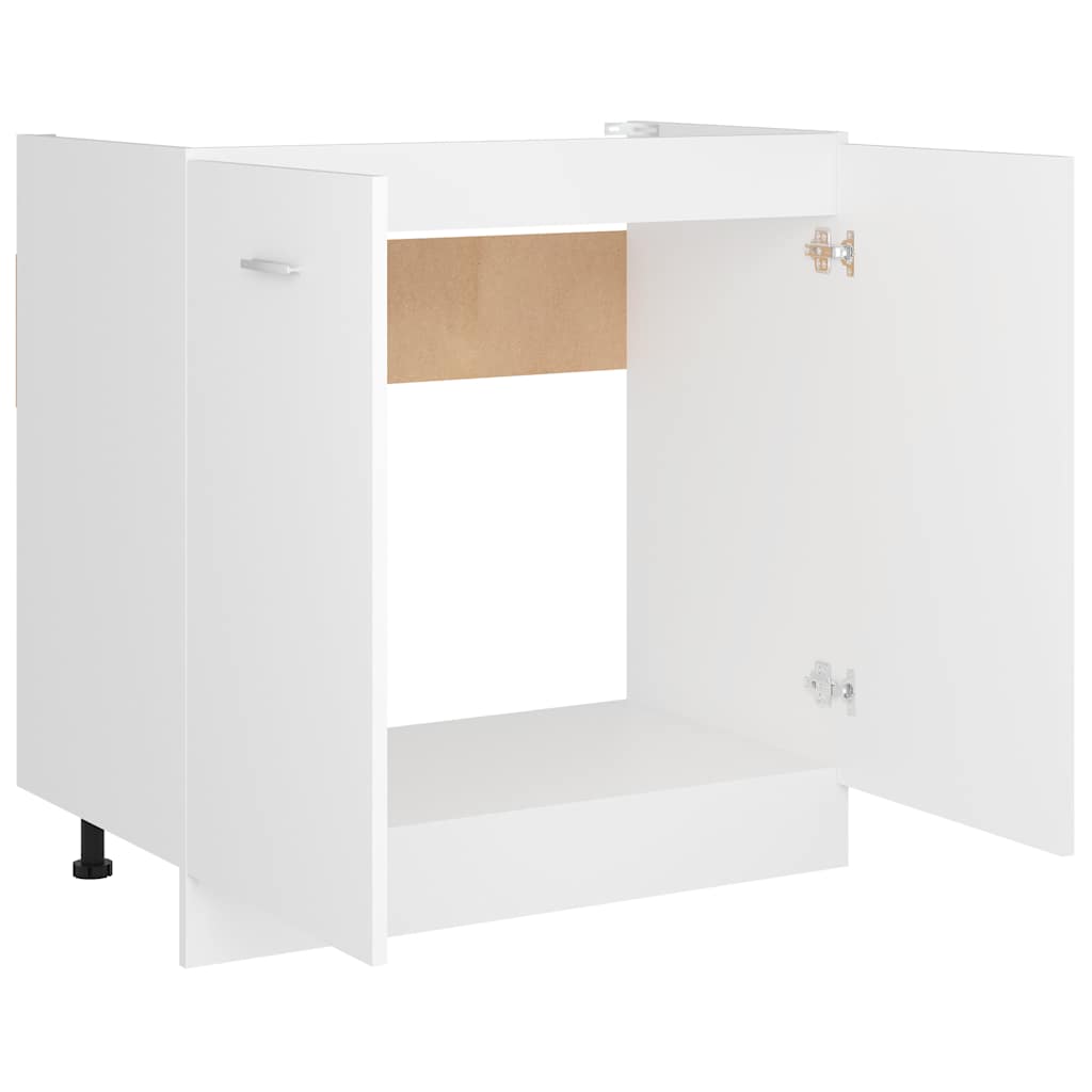Unterschrank Lyon Weiß 60x46x81,5 cm Holzwerkstoff
