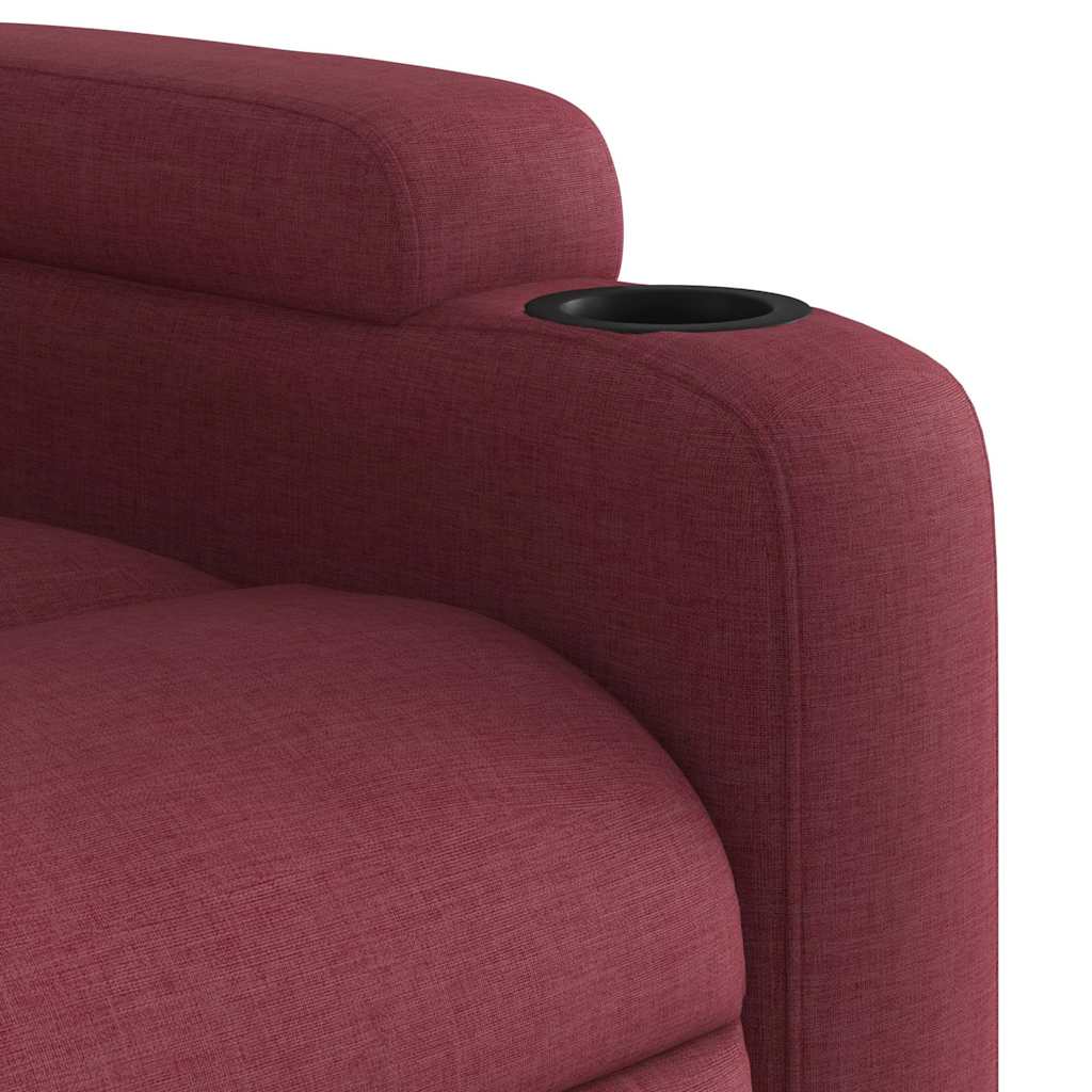 Relaxsessel Elektrisch Hellgrau Stoff