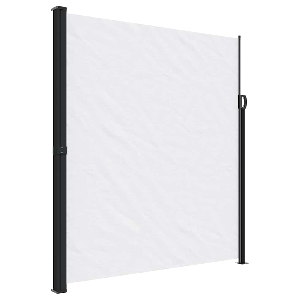 Seitenmarkise Ausziehbar Schwarz 100x300 cm