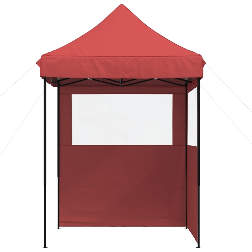 Partyzelt Faltbar Pop-Up Schwarz 200x200x306 cm