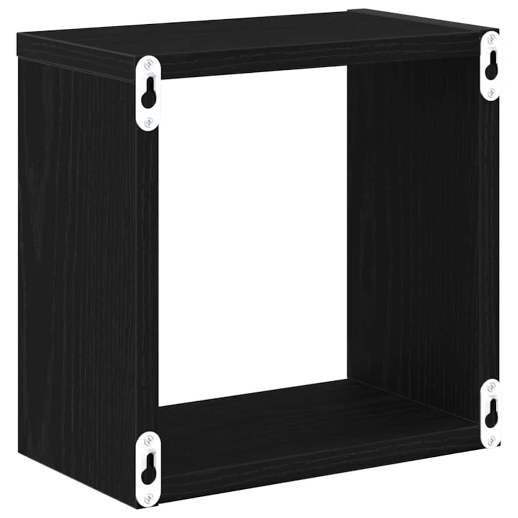 Würfelregale 2 Stk. Weiß 30x15x30 cm