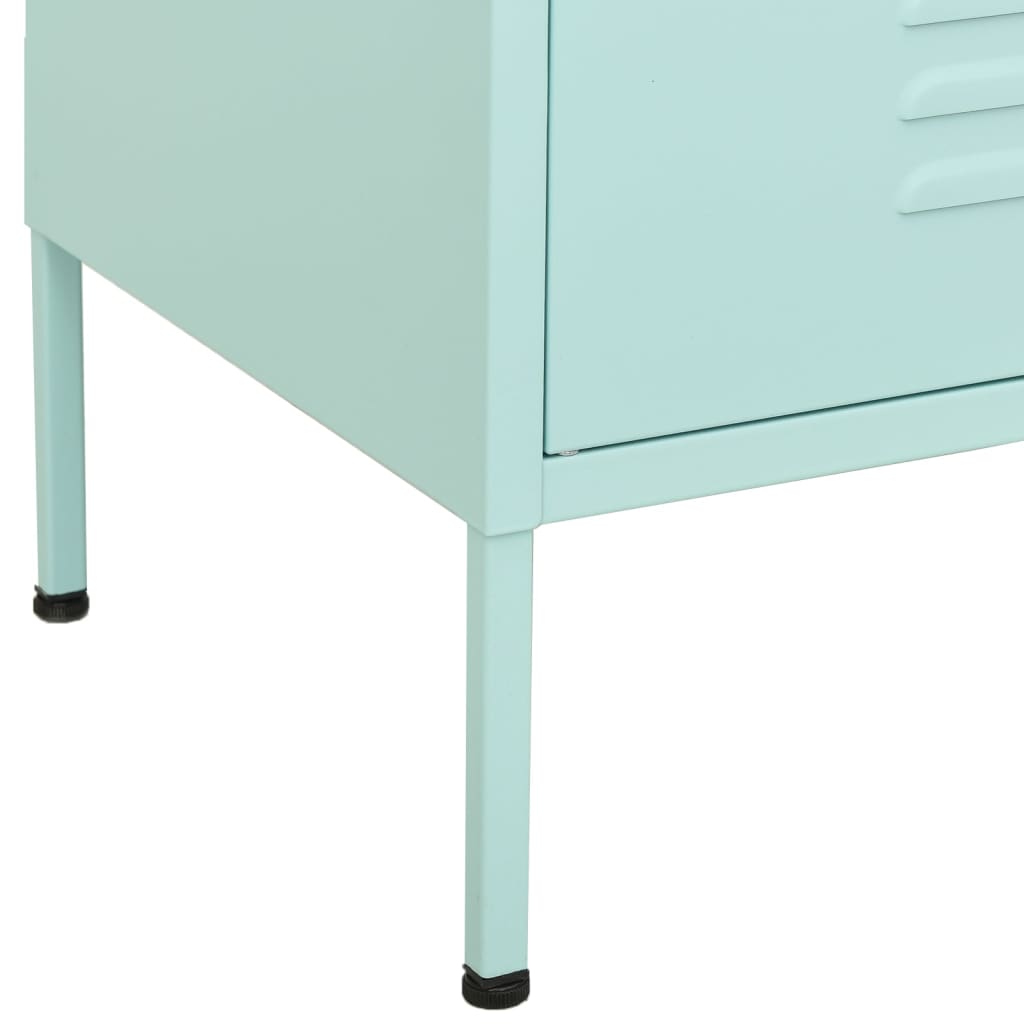 Lagerschrank Olivgrün 80x35x101,5 cm Stahl