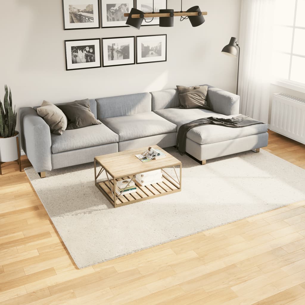 Teppich OVIEDO Kurzflor Anthrazit 120x120 cm