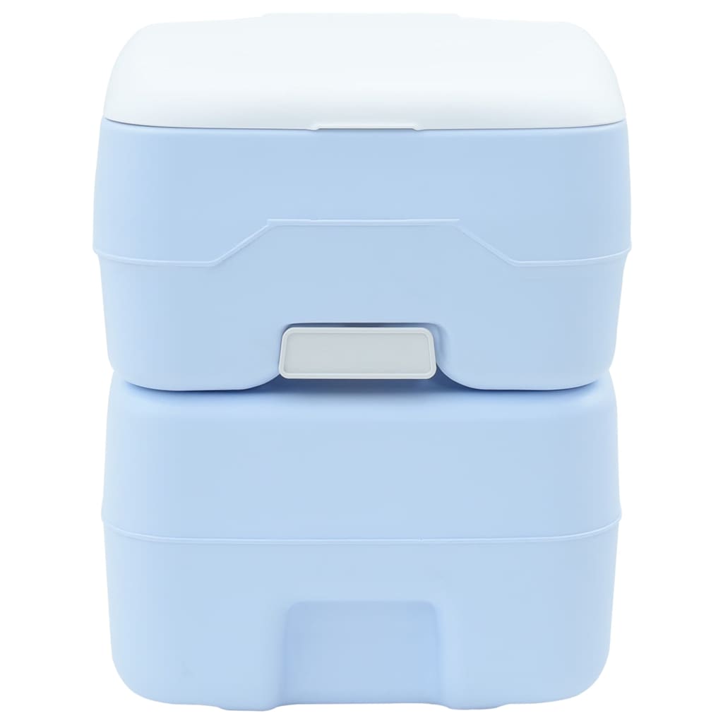 Camping-Toilette Grau 41,5 x 36,5 x 42 cm