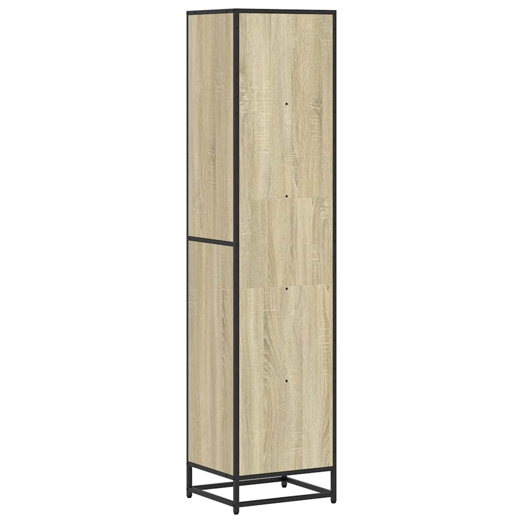Bücherregal Schwarz 60x35x139 cm Holzwerkstoff