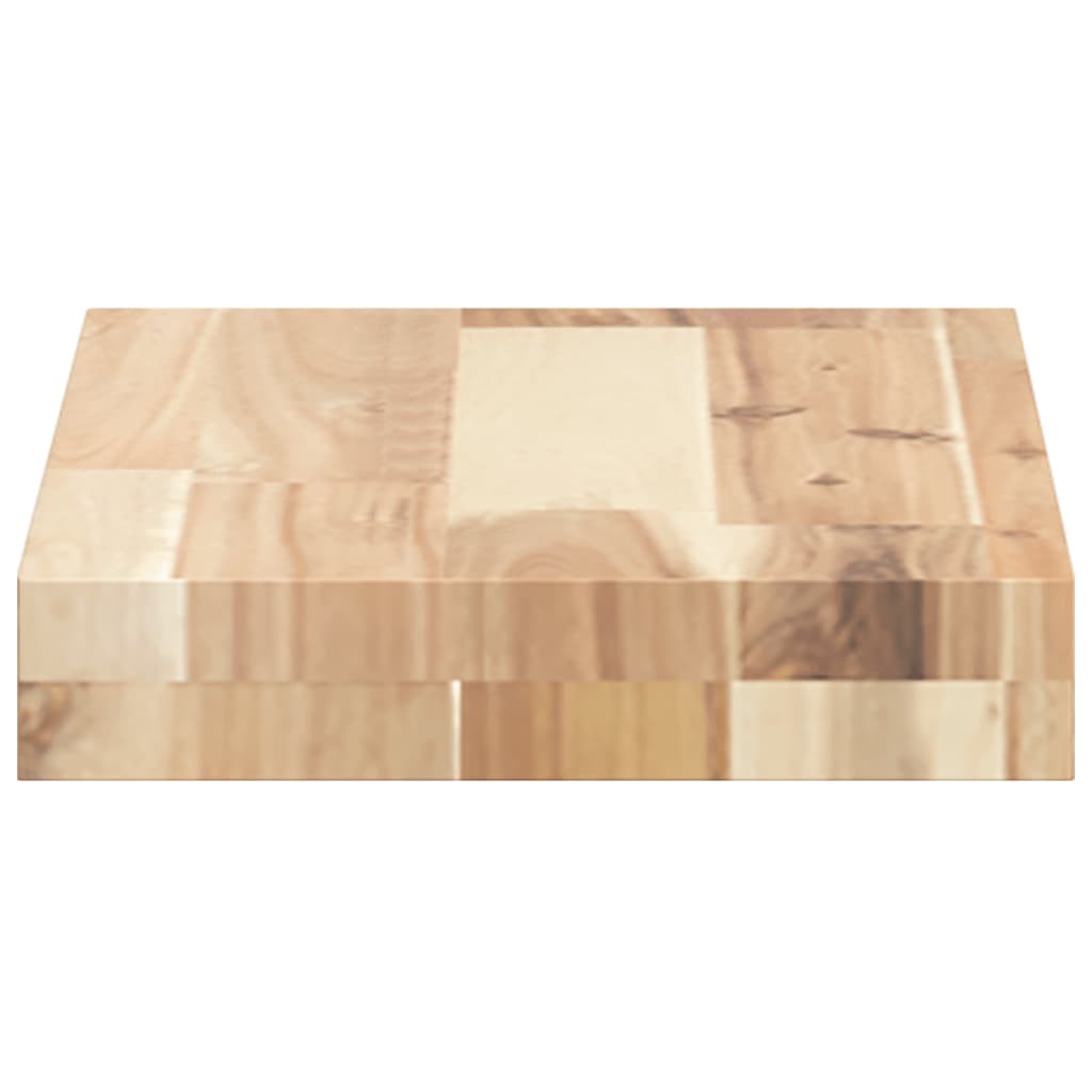 Tischplatte 40x20x2 cm Rechteckig Massivholz Akazie