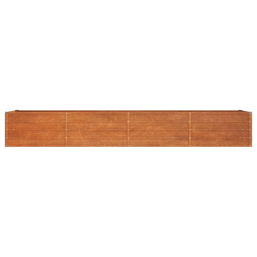 Hochbeet Rostig 100x100x77 cm Cortenstahl