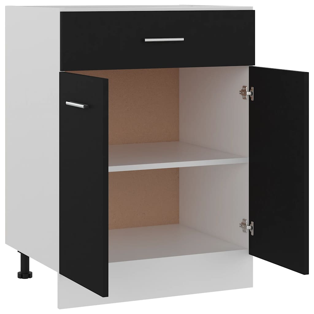 Unterschrank Lyon Weiß 60x46x81,5 cm Holzwerkstoff