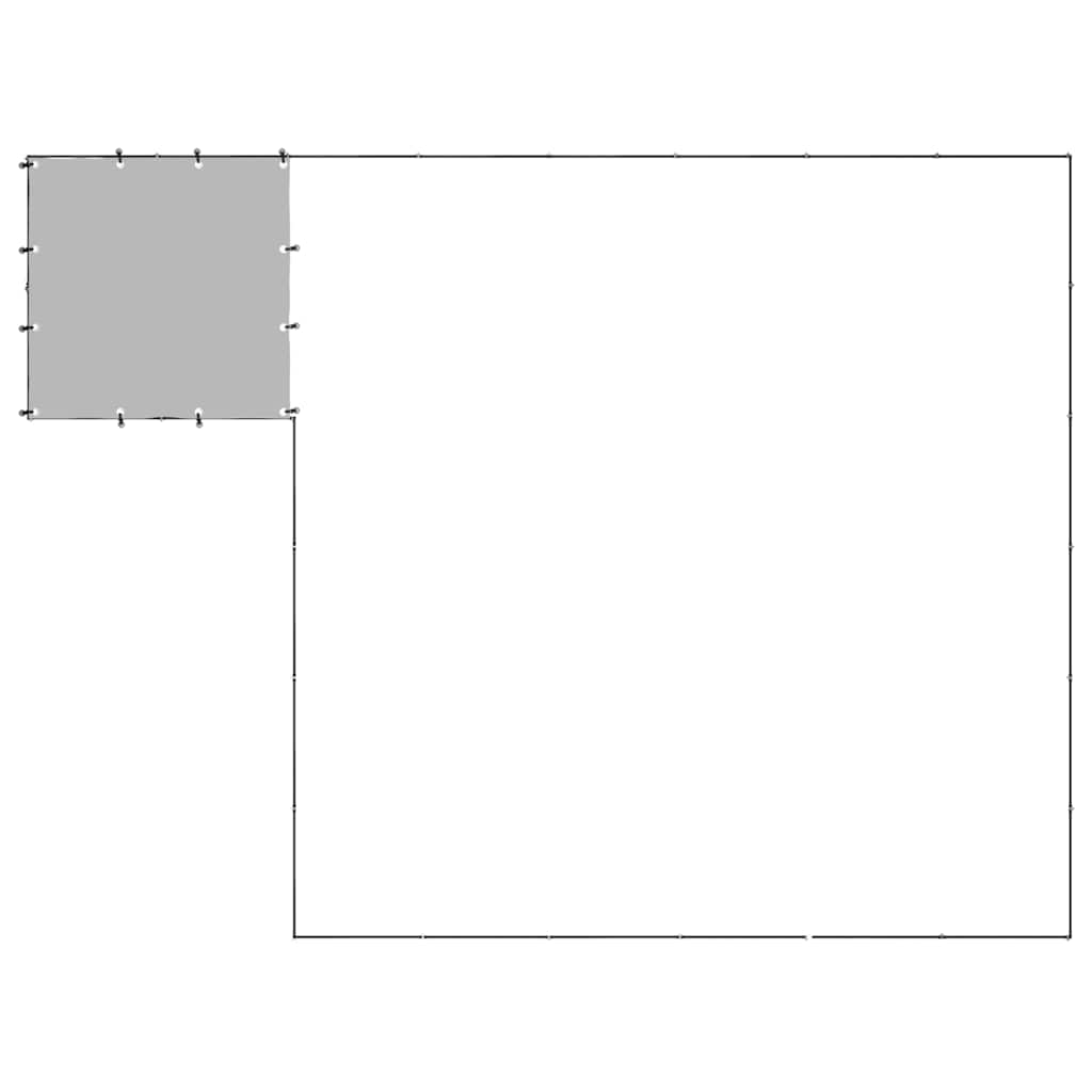 Hundezwinger Schwarz 4,84 m² Stahl