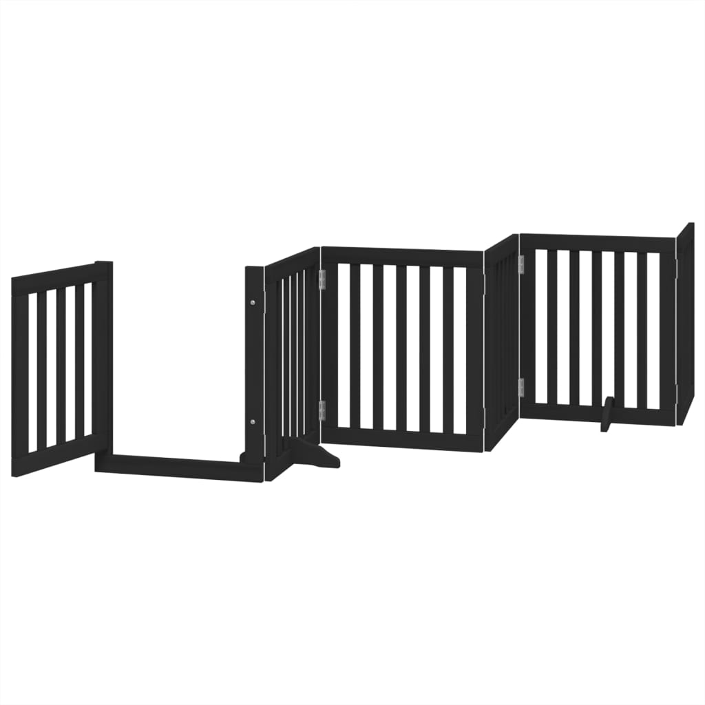 Hundegitter Faltbar 3 Paneele 150 cm Pappelholz