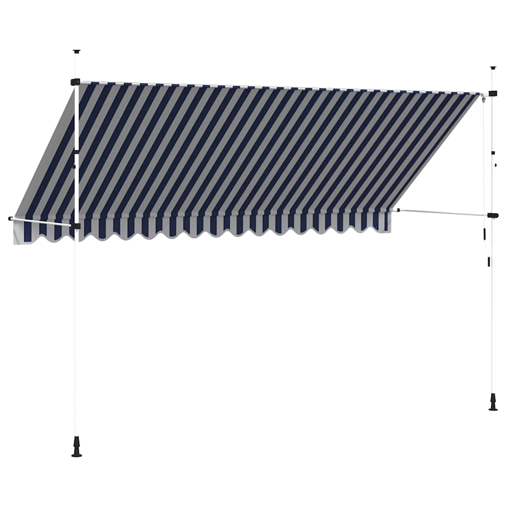 Einziehbare Markise Handbetrieben 150 cm Anthrazit