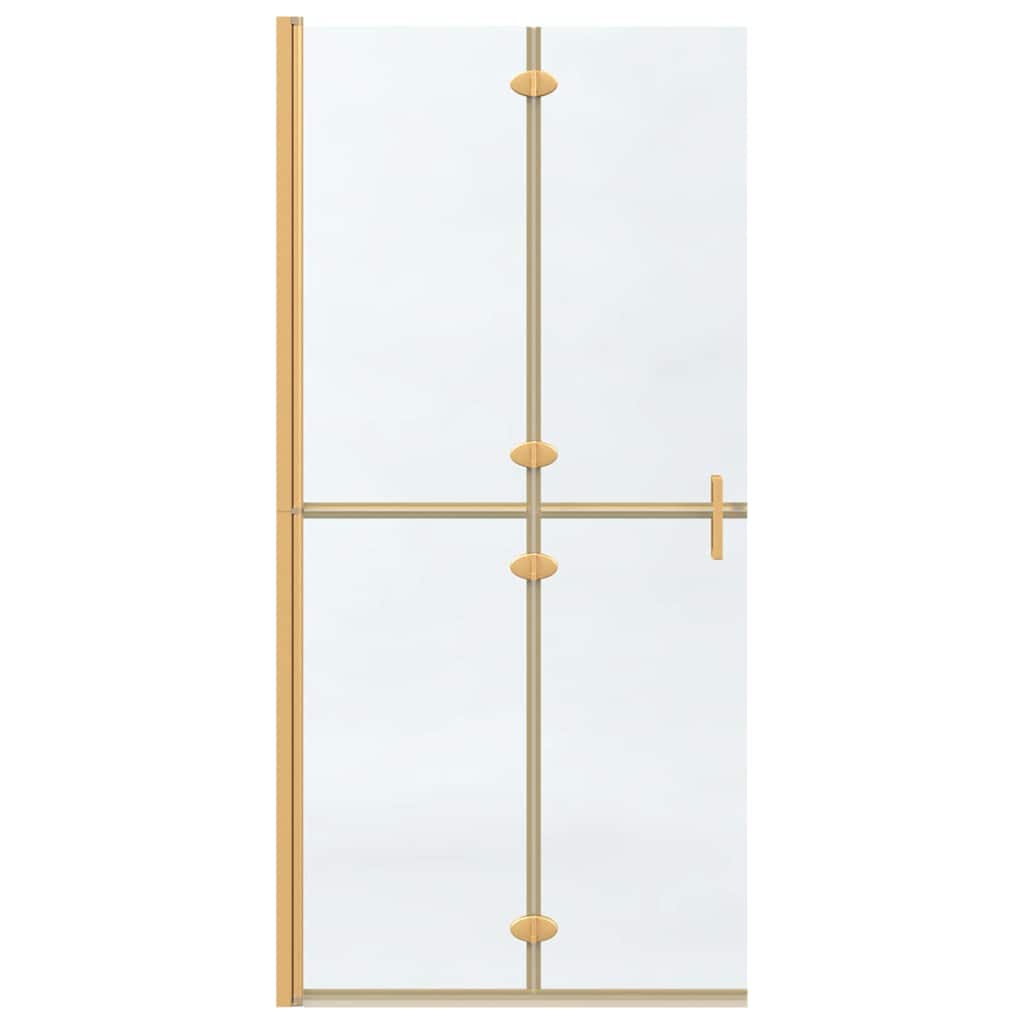 Faltbare begehbare Duschwand Transparentes ESG Glas 70x190 cm