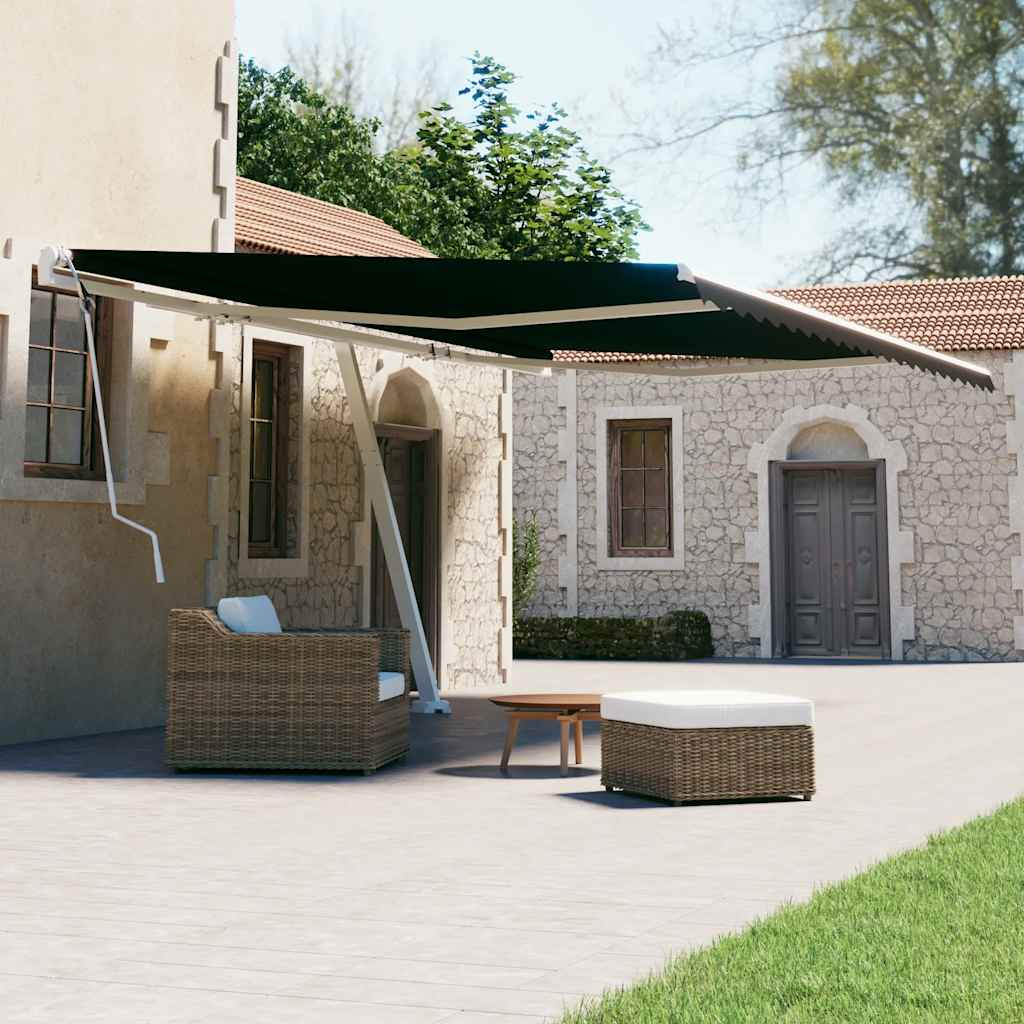 Standmarkise Manuell Einziehbar 300x250 cm Creme