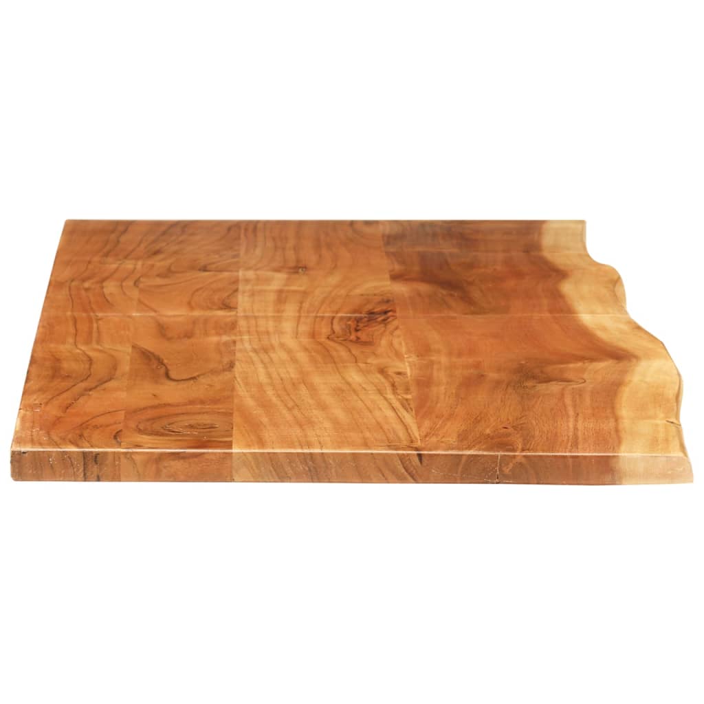 Badezimmer-Waschtischplatte Massivholz Akazie 100x52x2,5 cm