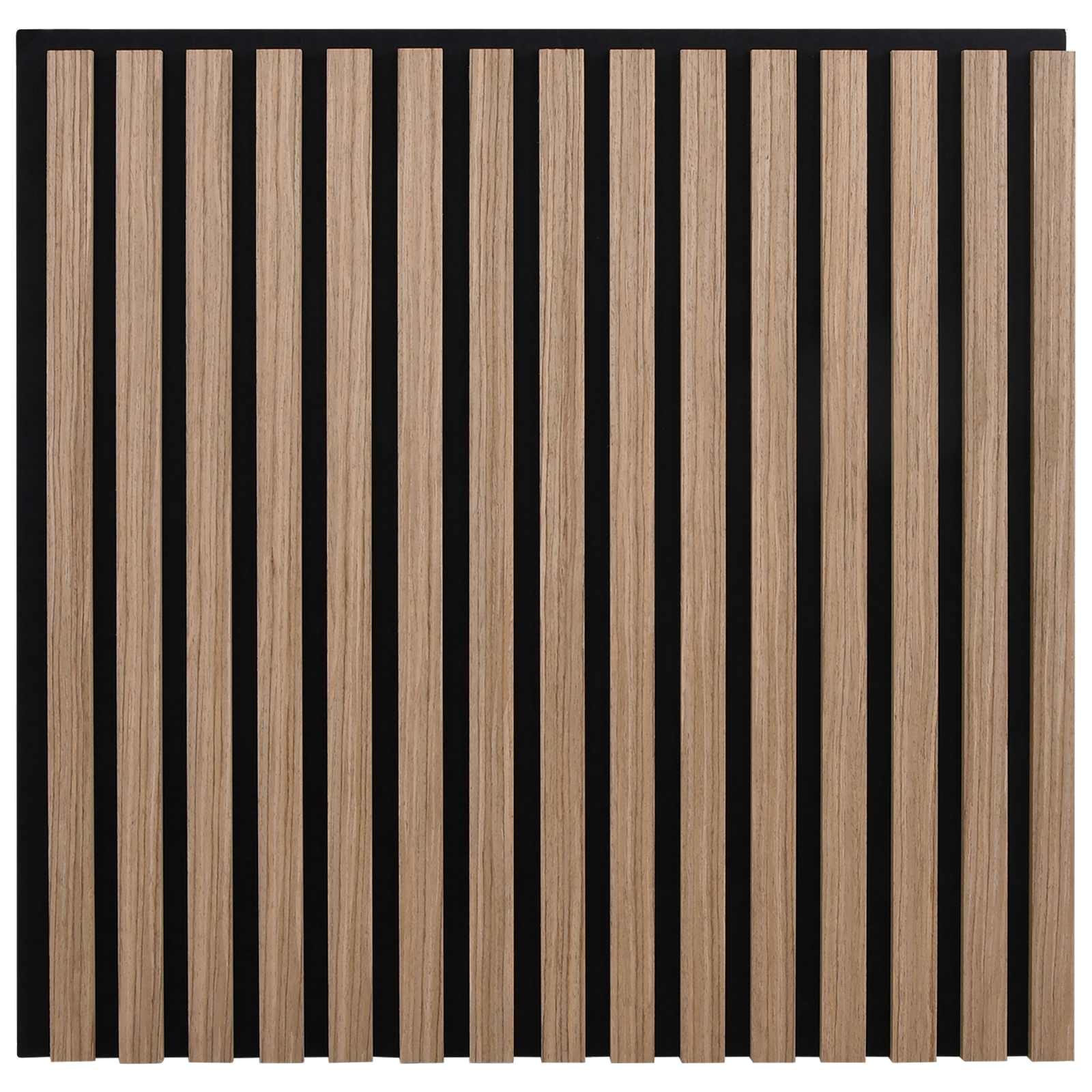 Wandpaneele 8 pcs Natur 60,5 x 60 cm