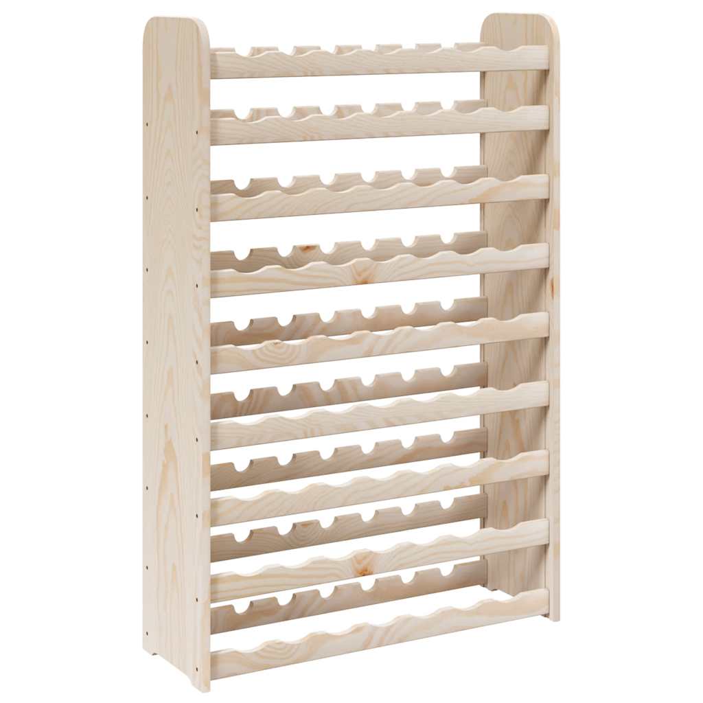 Weinregal 33x25x37 cm Massivholz Kiefer