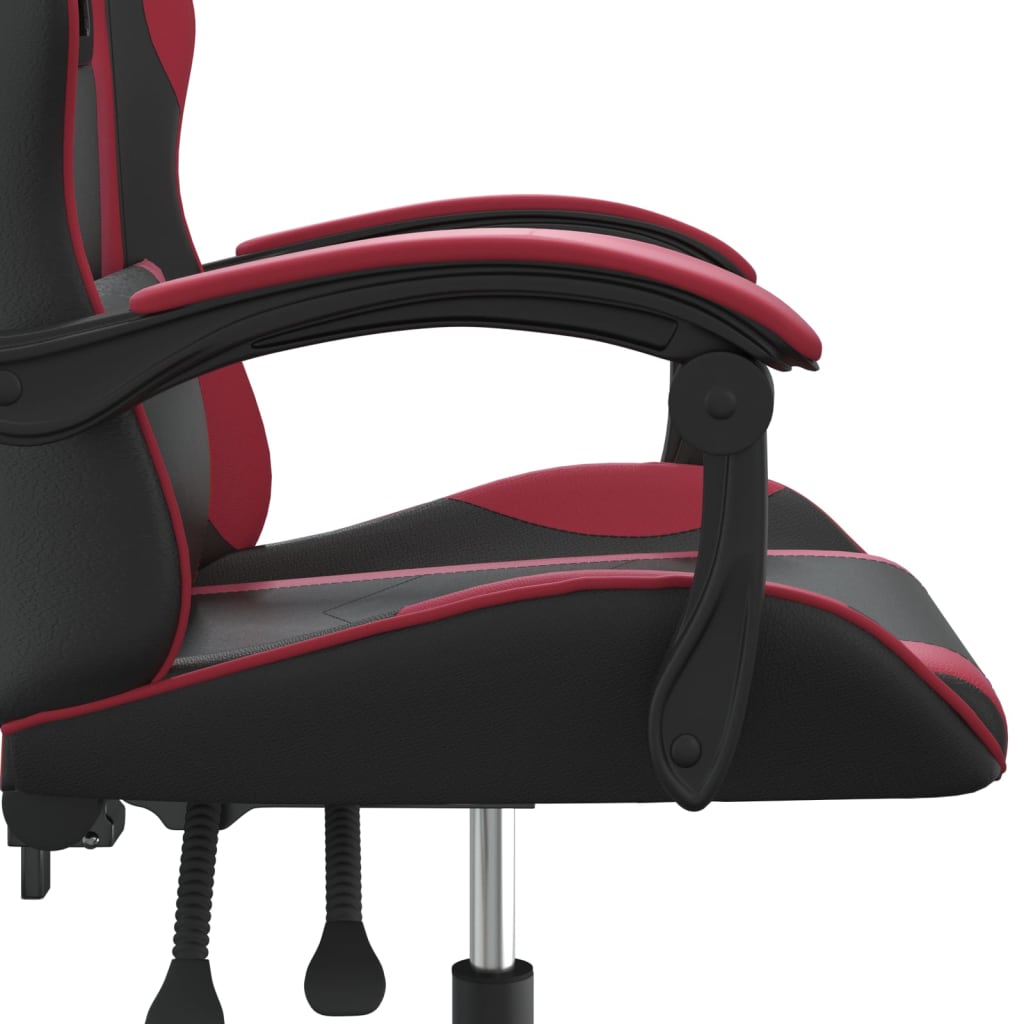Gaming-Stuhl Schwarz und Golden Kunstleder