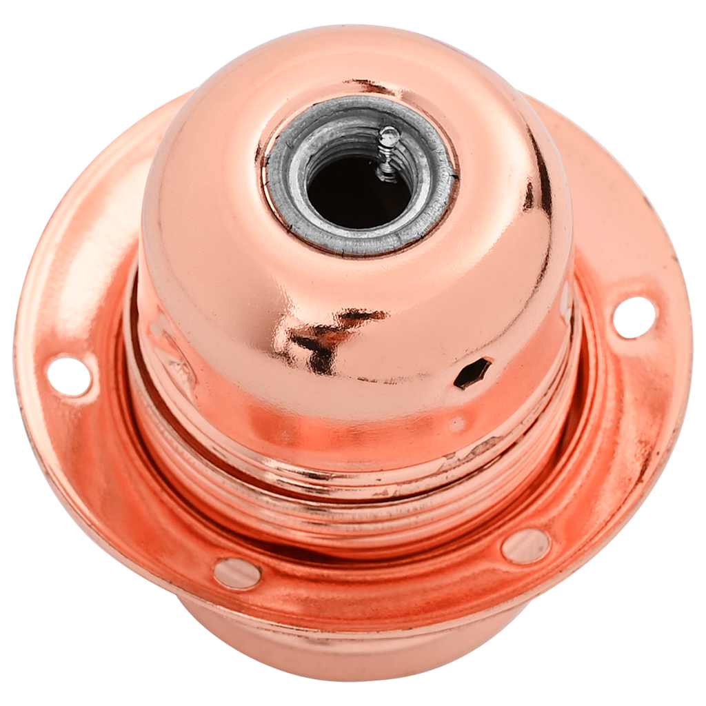 Lampenfassungen 2 Stk. Rot-Bronze E27